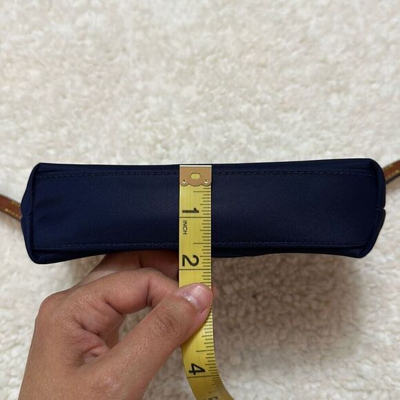 Dooney & Bourke Nylon Domed Crossbody Navy Bag - Picture 13 of 15